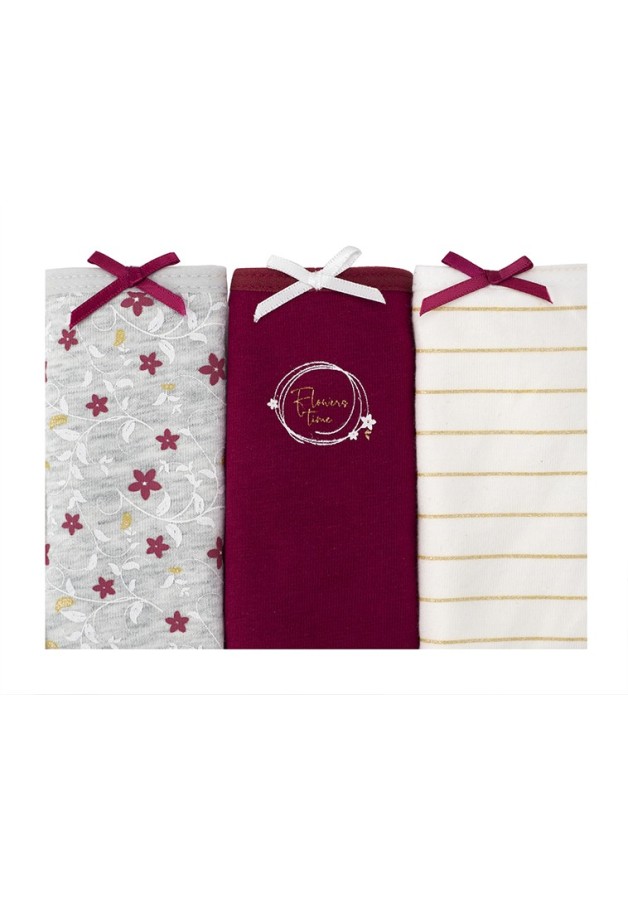 Pack bragas niña Golden Flower