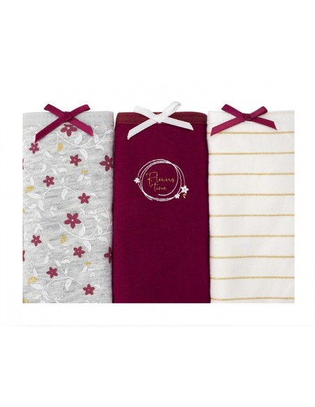 Pack bragas niña Golden Flower