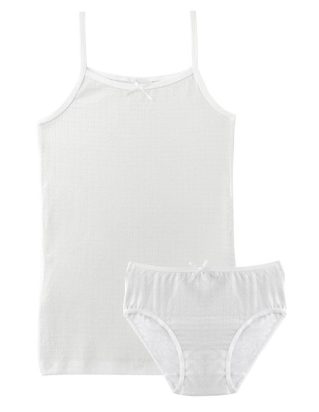 Conjunto Camiseta Tirantes+Braga - Jacquard