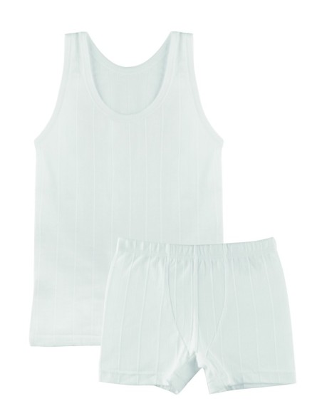 Conjunto Camiseta Sin Mangas + Bóxer