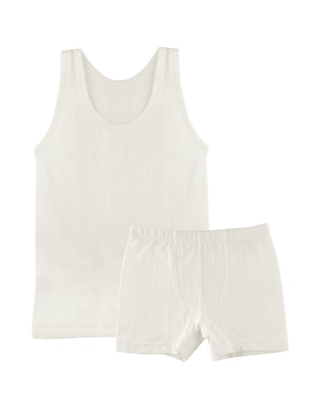 Conjunto Camiseta Sin Mangas + Bóxer