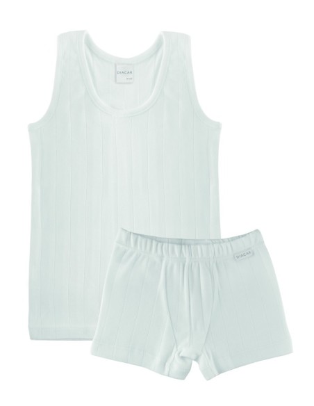 Conjunto Camiseta Sin Mangas+Bóxer