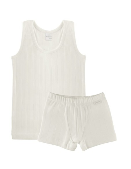 Conjunto Camiseta Sin Mangas+Bóxer