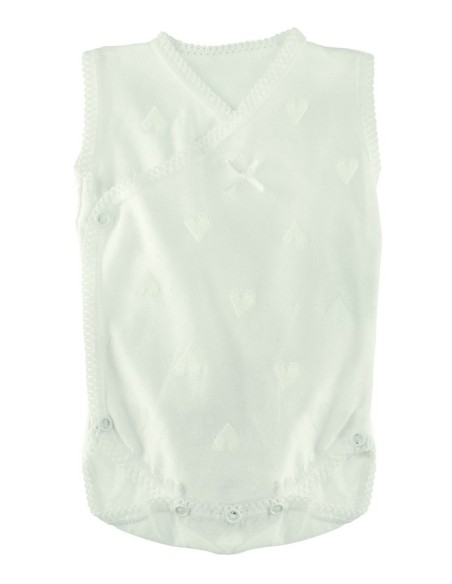 Body Natal Sin Mangas - Corazones