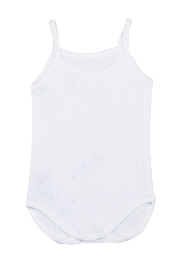 Baby Bodysuit with Straps - Positional Design