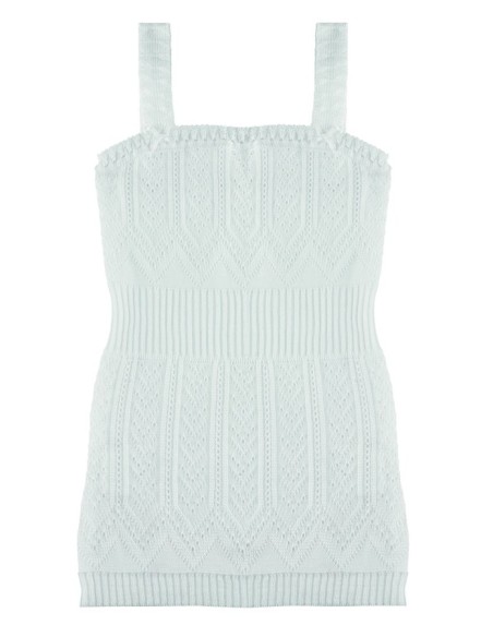 T-Shirt with straps - Perlé