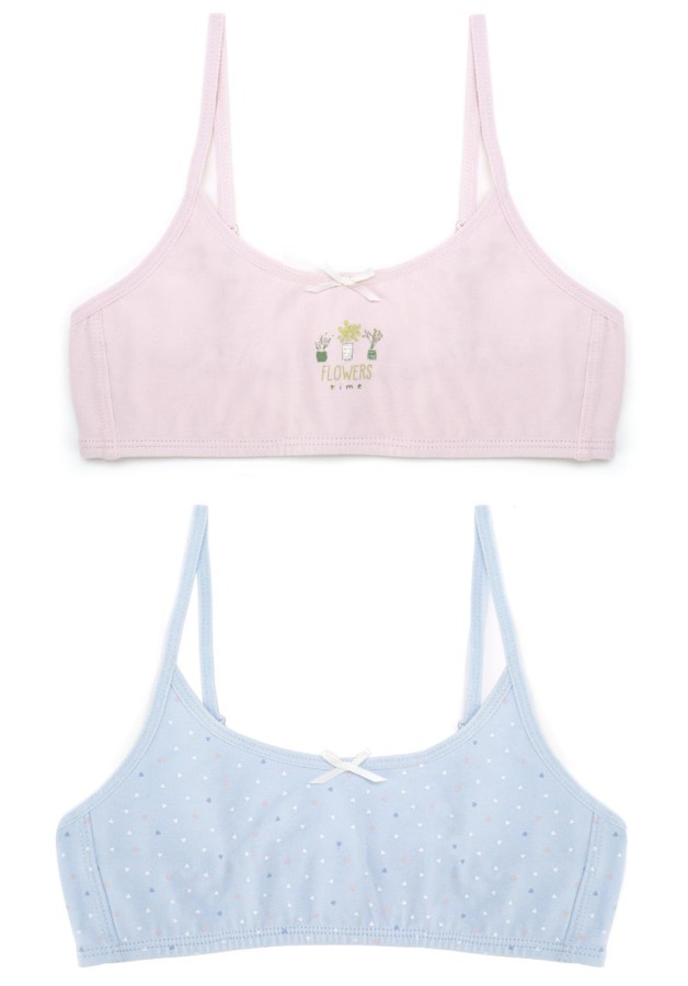 Two spring time girl tops pack