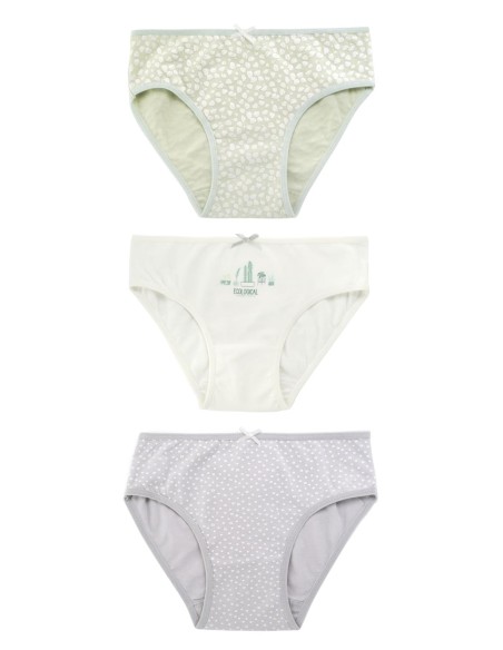 Three panties of Ecological Girl Experie