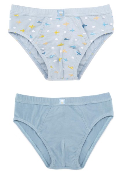 Two boy slips pack Around the world