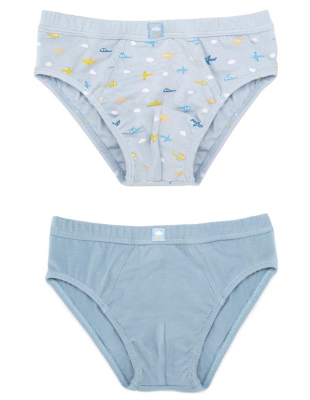 Two boy slips pack Around the world