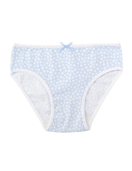 Pack of three girl's panties Rainbow