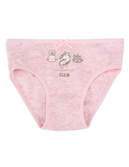 Pack bragas niña Unicorns Club