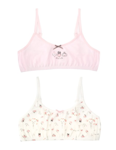 Pack 2 Tops para niña Cute Girls