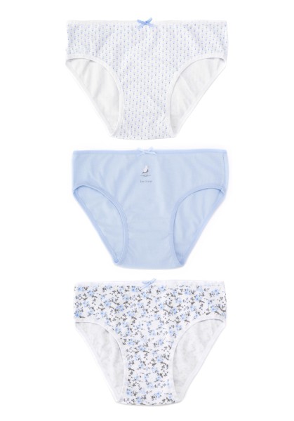 Pack 3 Bragas para niñas Be Free 2