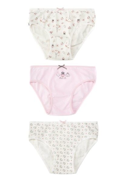 Pack 3 Bragas para niñas Cute Girls 2