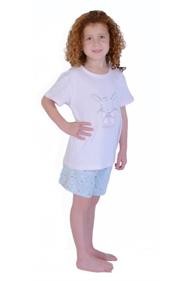 Pijama de verano de niña Little Friends