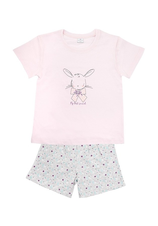 Pijama de verano de niña Little Friends