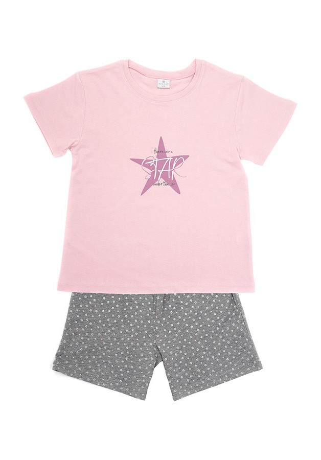 Pijama de verano de niña Stars