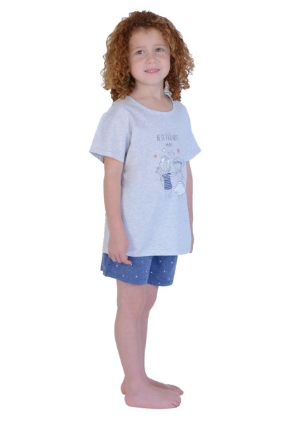 Pijama de verano de niña Best Friends 2
