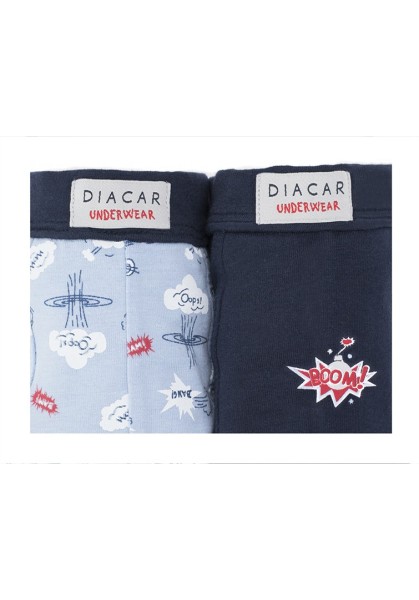 Pack 2 Bóxers para niños Funny Comic