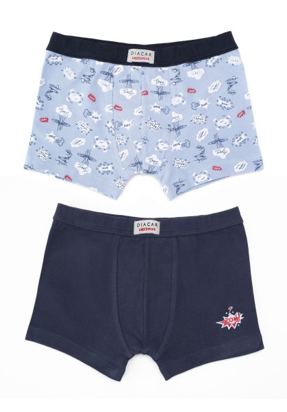 Pack 2 Bóxers para niños Funny Comic 2