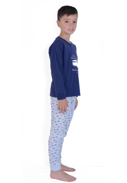 Pijama de verano largo de niño Vintage Vans 2