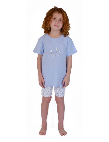 Pijama de verano de niña Be Free