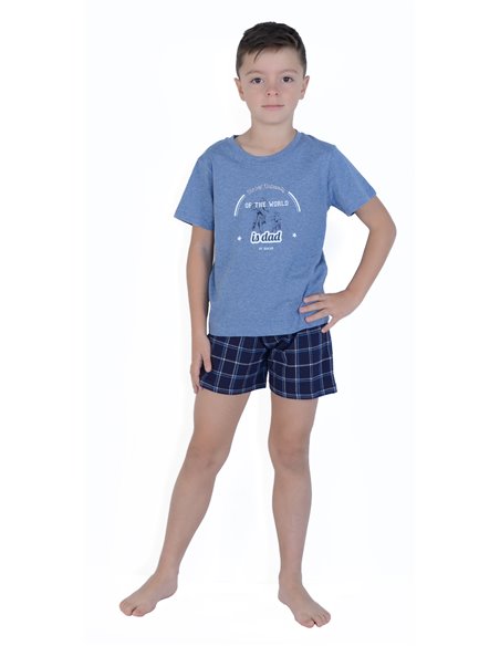 Pijama de verano de niño Dad & Son
