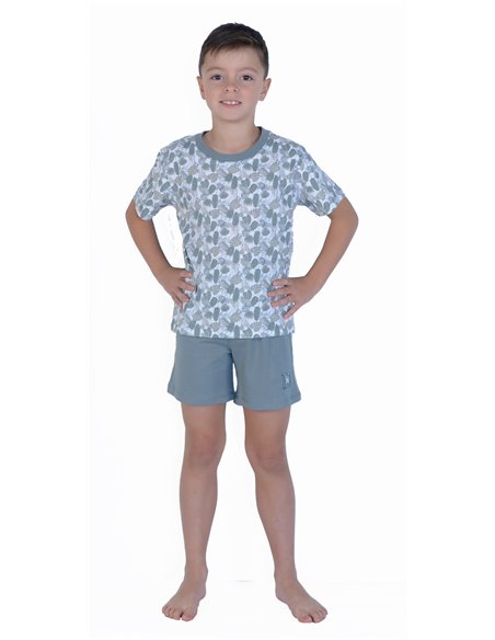 Pijama de verano de niño Wild Jungle