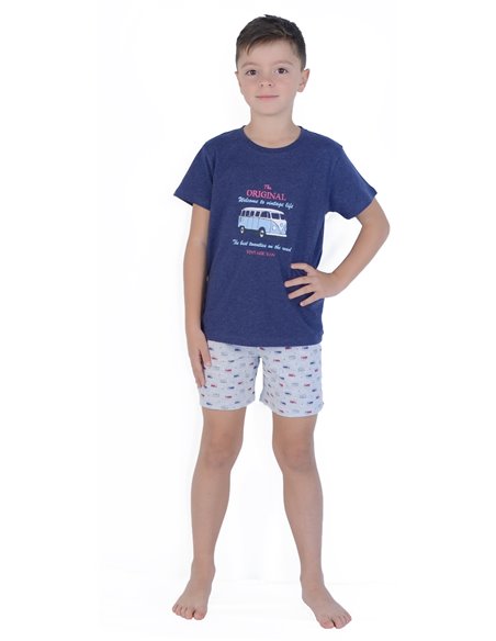 Pijama de verano de niño Vintage Vans