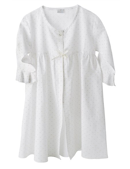 Bata de verano de niña con plumetti - Chic