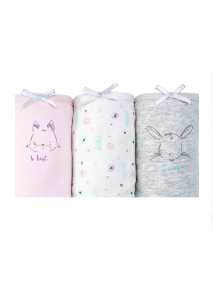 Pack 3 Bragas para niñas Little Friends