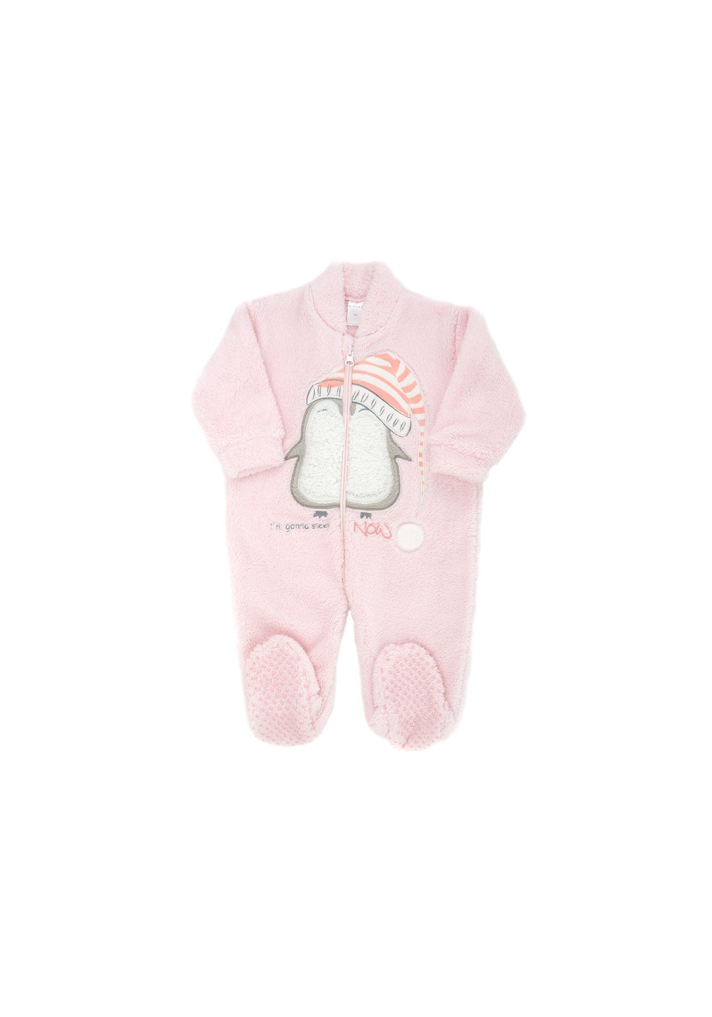 Pijama manta bebe muy suave y aterciopelado para abrigar al bebé.