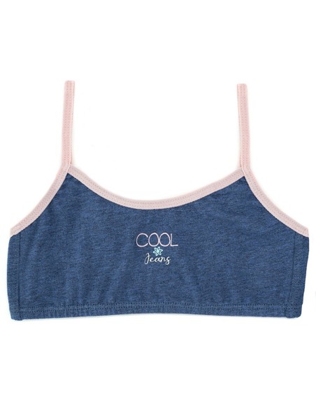 Pack 2 Tops de niña "Cool Jeans"