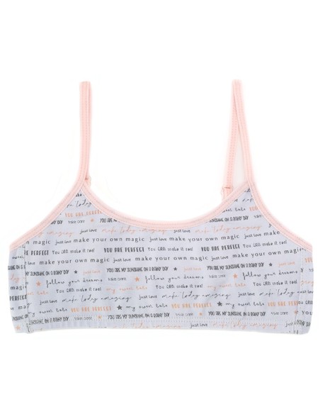 Pack 2 Tops de niña "Magic Words"