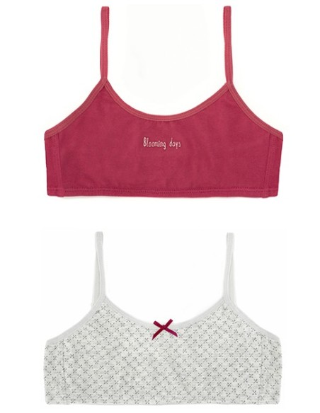 Pack 2 Tops de niña "Blooming Days"