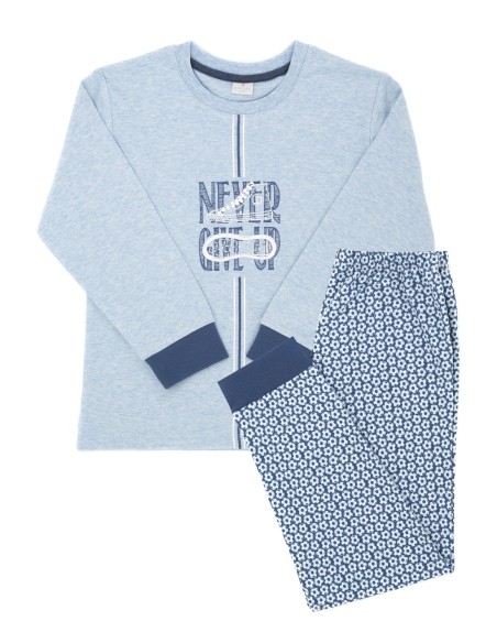 Pijama de niño "Never Give up"