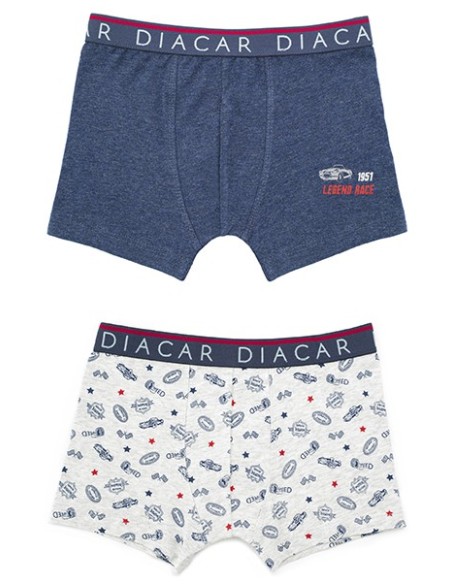 Pack 2 Bóxers de niño "Legend Race"