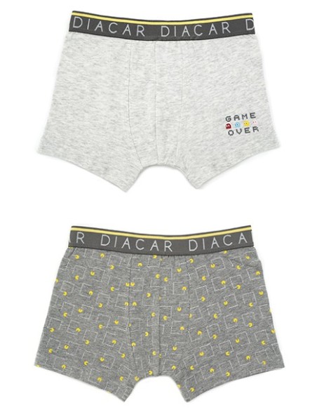 Pack 2 Bóxers de niño "Game Over"