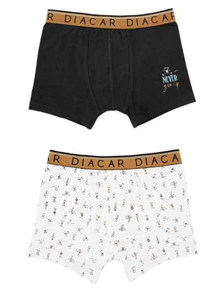 Pack 2 Bóxers de niño "Sport"