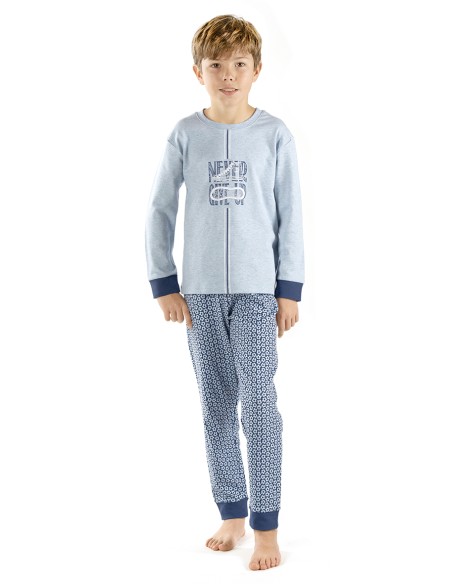Pijama de niño "Never Give up"