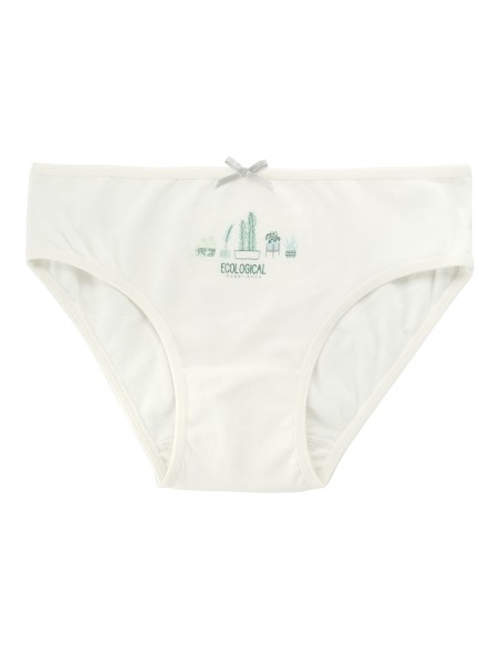Pack de tres braguitas de niña Ecological Experience