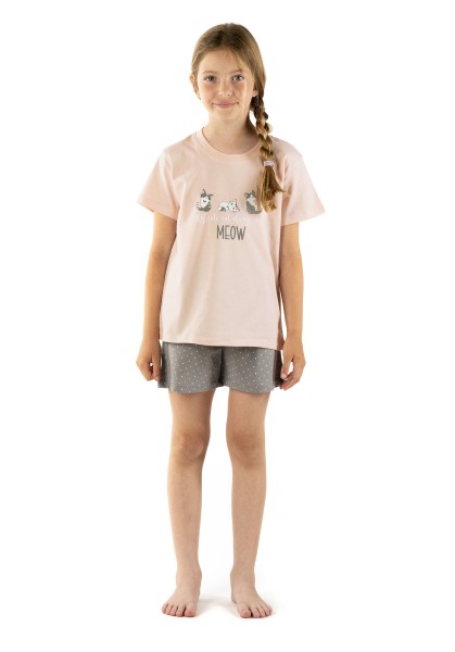 Pijama de niña Pequeños Gatitos