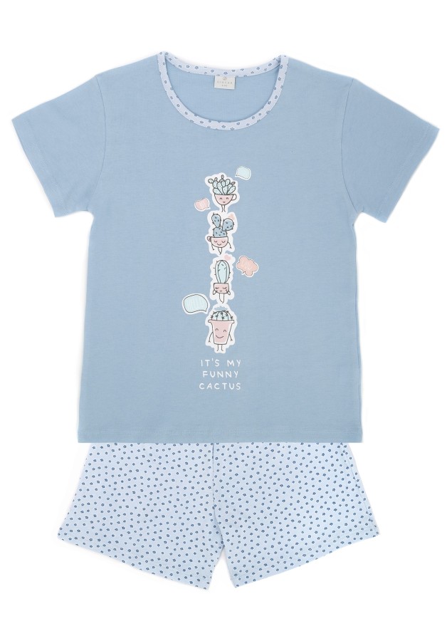 Pijama de niña Funny Cactus