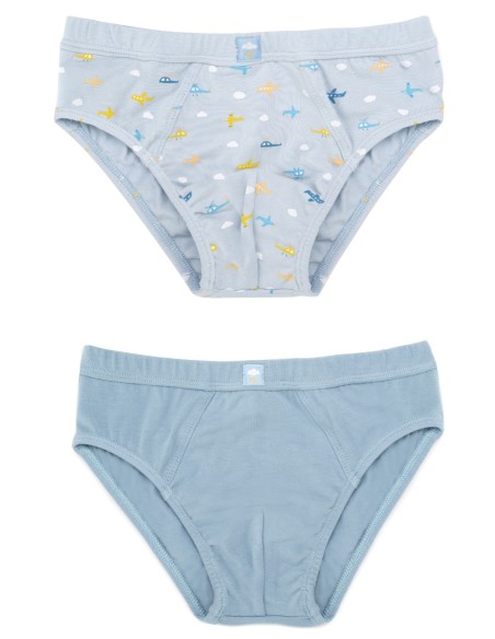 Pack de dos slips de niño Around the