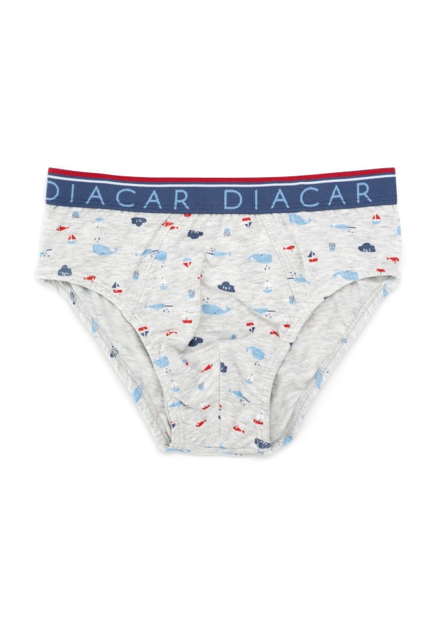 Pack de dos slips de niño Sea animals